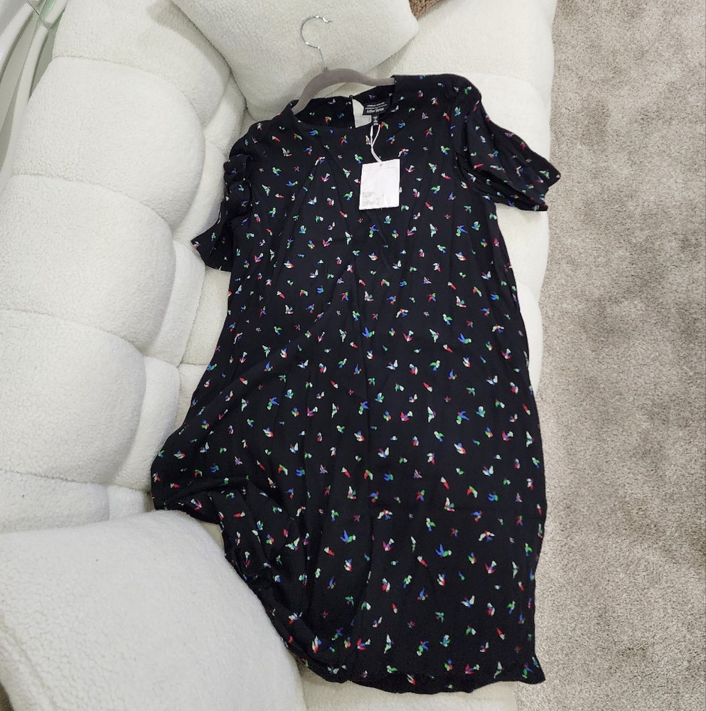 & Other Stories Bird Printed Dress